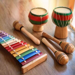 musical activities for preschoolers - homemade instruments