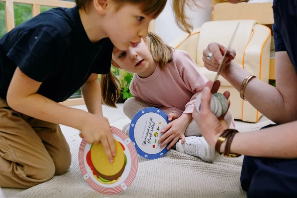 preschool in raleigh - parents playing with child