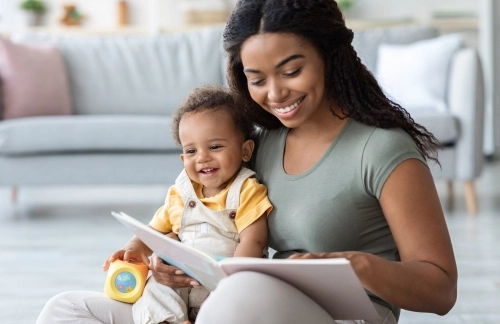 the benefits of early childhood education include reading a book to your child 